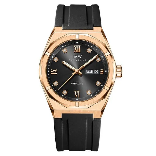 Đồng Hồ Nam I&W Carnival IW751G-DS (IW751G38) Màu Vàng Đen