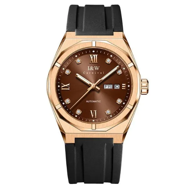 Đồng Hồ Nam I&W Carnival IW751G-DS (IW751G40) Màu Đen Nâu