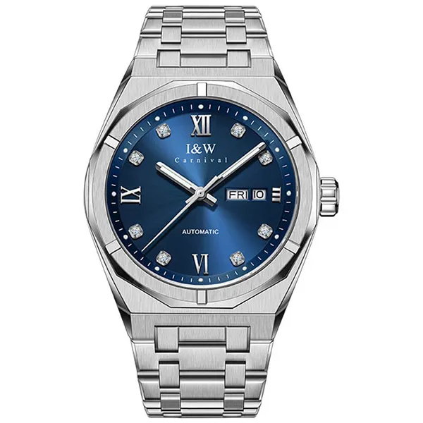 Đồng Hồ Nam I&W Carnival IW751G-DT – Automatic (IW751G1) Màu Xanh Navy