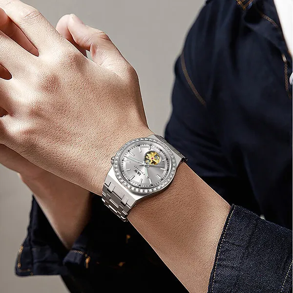 Đồng Hồ Nam I&W Carnival IW761G-DT – Automatic (IW761G3) Màu Bạc