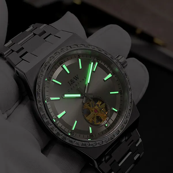 Đồng Hồ Nam I&W Carnival IW761G-DT – Automatic (IW761G3) Màu Bạc