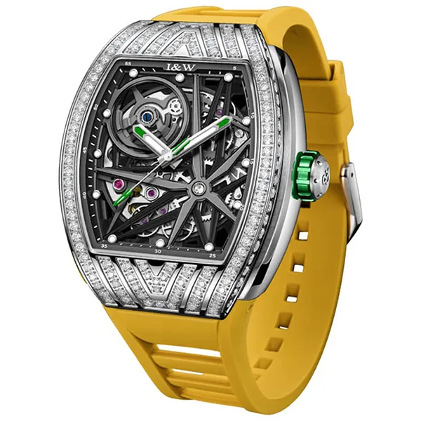Đồng Hồ Nam I&W Carnival IW762G-DS – Automatic (IW762G2) Màu Vàng