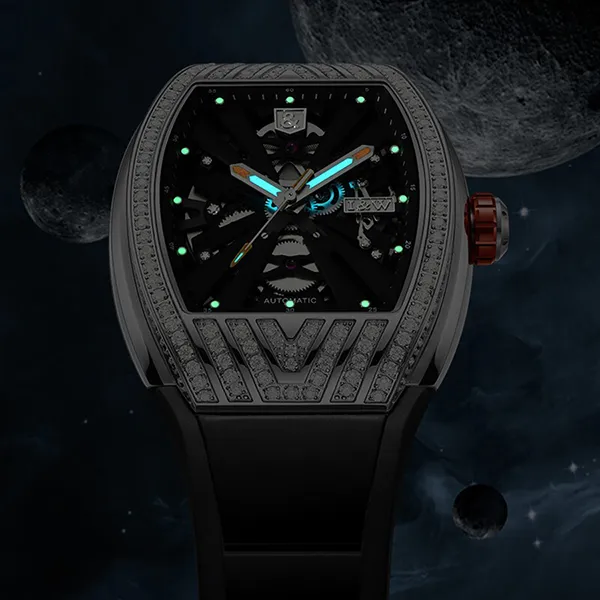 Đồng Hồ Nam I&W Carnival IW765G-DS – Automatic (IW765G2) Màu Đen