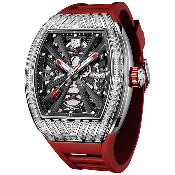 Đồng Hồ Nam I&W Carnival IW765G-DS – Automatic (IW765G5) Màu Đỏ - Đồng hồ - Vua Hàng Hiệu
