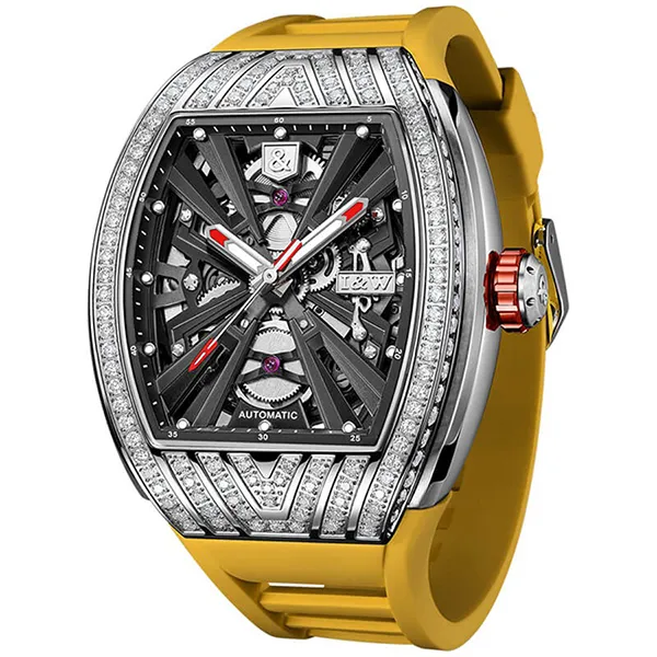 Đồng Hồ Nam I&W Carnival IW765G-DS – Automatic (IW765G8) Màu Vàng