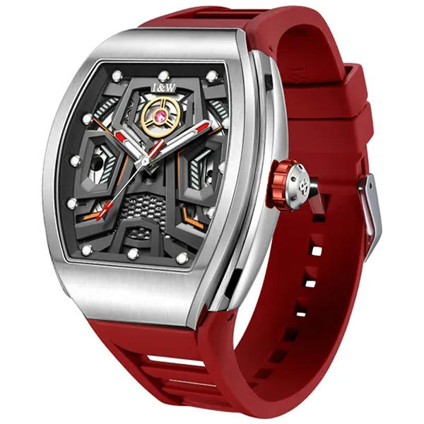 Đồng Hồ Nam I&W Carnival IW766G-DS – Automatic (IW766G1) Màu Đỏ - Đồng hồ - Vua Hàng Hiệu