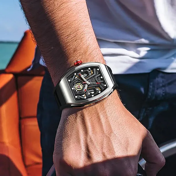 Đồng Hồ Nam I&W Carnival IW766G-DS – Automatic (IW766G4) Màu Đen