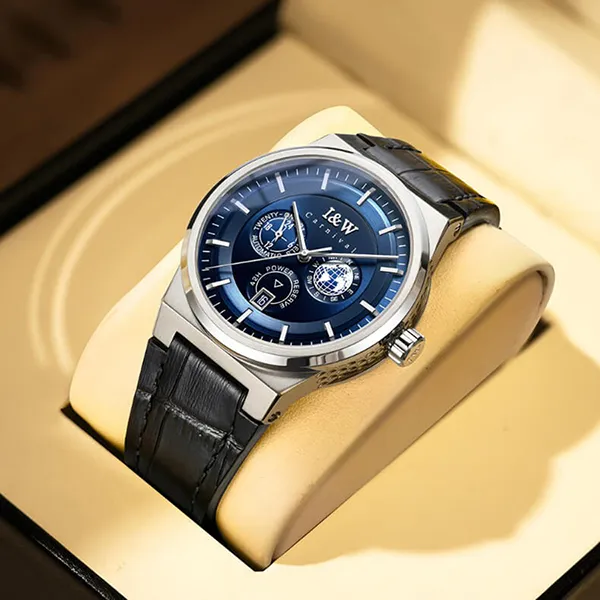 Đồng Hồ Nam I&W Carnival IW782G-DD – Automatic (IW782G1) Màu Xanh Đen