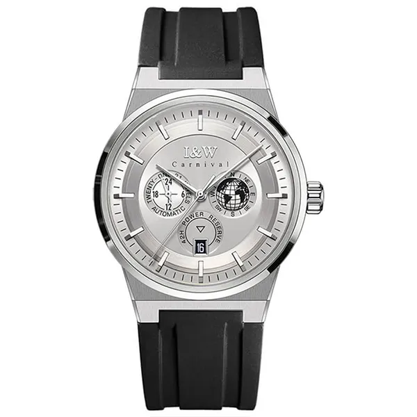 Đồng Hồ Nam I&W Carnival IW782G-DS – Automatic (IW782G7) Màu Đen Xám