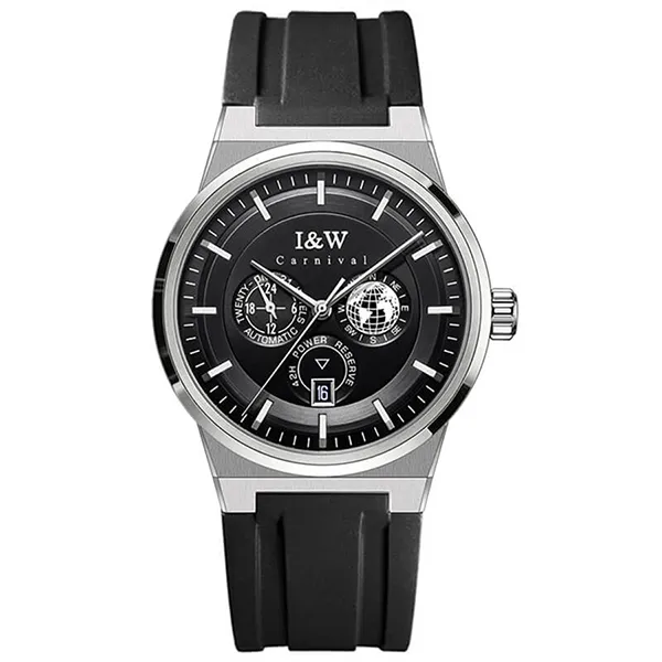 Đồng Hồ Nam I&W Carnival IW782G-DS – Automatic (IW782G8) Màu Đen