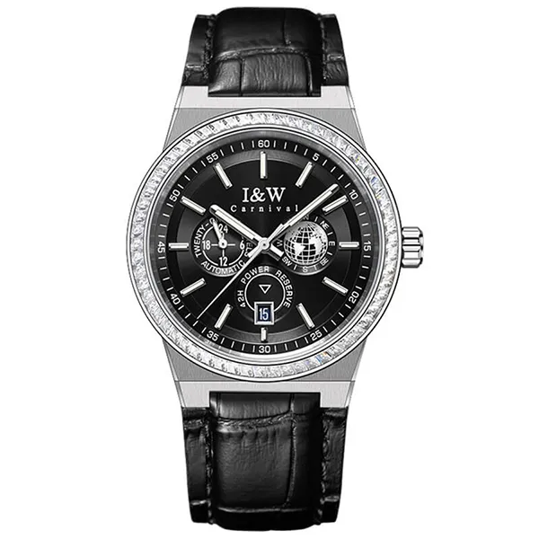 Đồng Hồ Nam I&W Carnival IW785G-DD – Automatic (IW785G7) Màu Đen