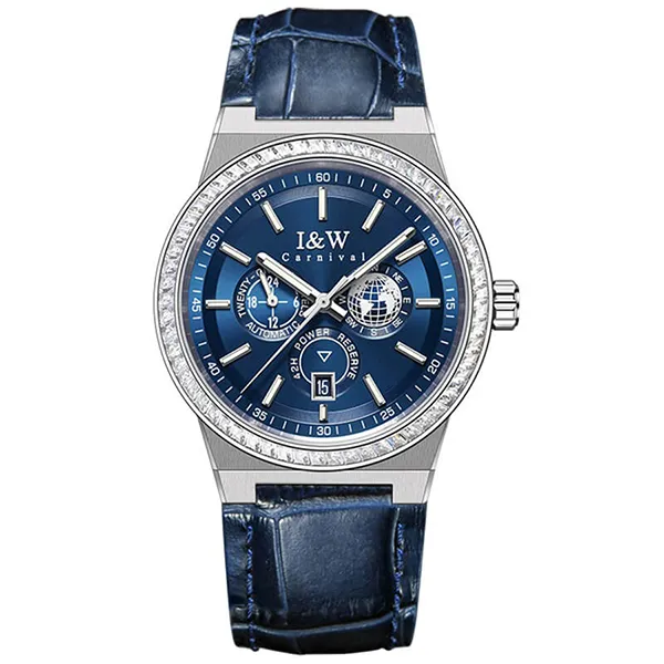 Đồng Hồ Nam I&W Carnival IW785G-DD – Automatic (IW785G8) Màu Xanh Navy