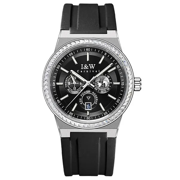 Đồng Hồ Nam I&W Carnival IW785G-DS – Automatic (IW785G11) Màu Đen