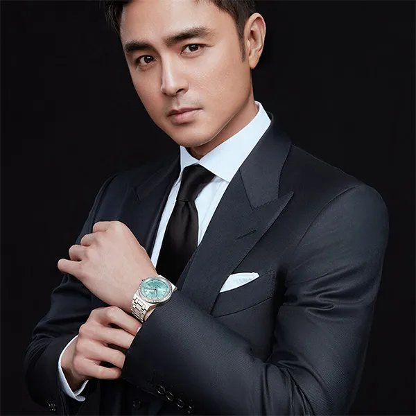 Đồng Hồ Nam I&W Carnival Steel Strap Automatic IW779G-DT (IW779G1) Màu Bạc Phối Xanh