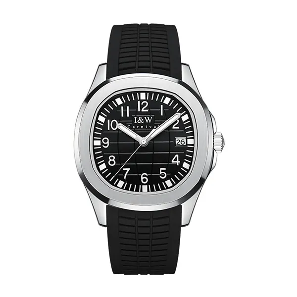 Đồng Hồ Nam I&W Carnival Automatic IW722G-DS (IW722G4) Màu Đen Phối Bạc