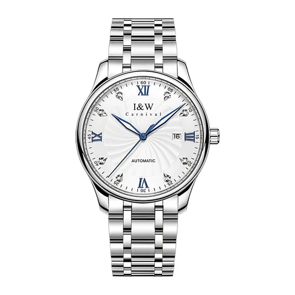 Đồng Hồ Nam I&W Carnival Automatic IW725G-DT (IW725G2) Màu Bạc - Đồng hồ - Vua Hàng Hiệu