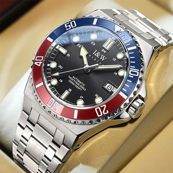 Đồng Hồ Nam I&W Carnival Automatic IW726G-DT (IW726G1) Màu Bạc