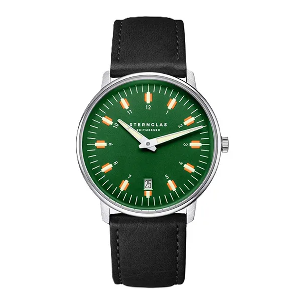 Đồng Hồ Nam Sternglas Egor Dark Green Modena Black S01-EG08-MO01 Màu Xanh - Đen