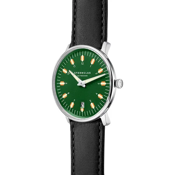 Đồng Hồ Nam Sternglas Egor Dark Green Modena Black S01-EG08-MO01 Màu Xanh - Đen