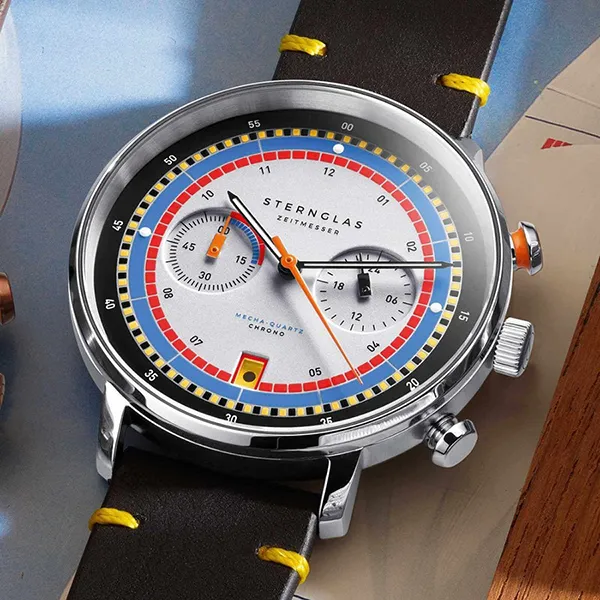 Đồng Hồ Nam Sternglas Hamburg Chrono Regatta S01-HC36-VI22 Phối Màu