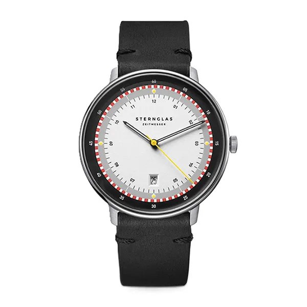 Đồng Hồ Nam Sternglas Hamburg Edition Hafen Quartz S01-HHH16-VI15 42mm Màu Đen Bạc