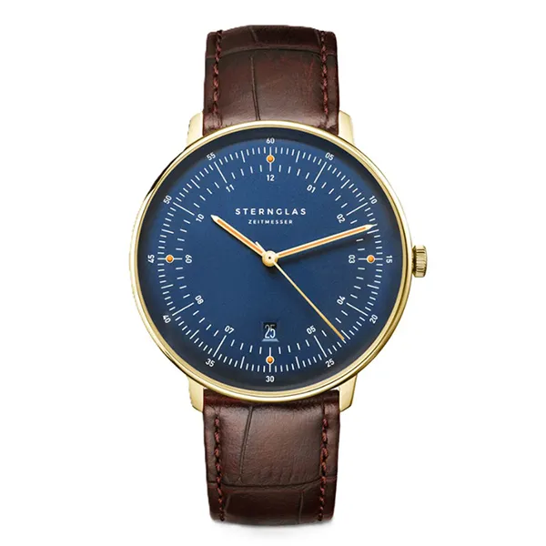 Đồng Hồ Nam Sternglas Hamburg Edition Marine S01-HHM07-HE01 Màu Xanh Dương