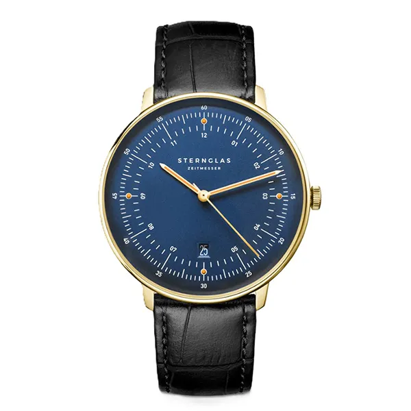 Đồng Hồ Nam Sternglas Hamburg Edition Marine S01-HHM07-HE03 Màu Xanh Dương
