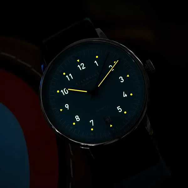Đồng Hồ Nam Sternglas Lumatik Automatic S02-LM17-PR04 38mm Màu Xanh Nâu - Đồng hồ - Vua Hàng Hiệu