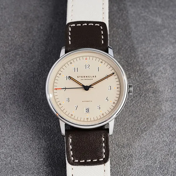 Đồng Hồ Nam Sternglas Lumatik Beige S02-LM26-NY06 38mm Màu Nâu Be - Đồng hồ - Vua Hàng Hiệu