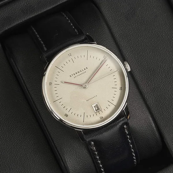 Đồng Hồ Nam Sternglas Naos Automatic Edition Oxford S02-NAO26-MO01 38mm Màu Đen Be