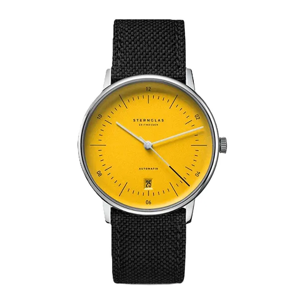 Đồng Hồ Nam Sternglas Naos Automatic Edition Yellow S02-NAY23-NY01 Màu Đen - Vàng - Đồng hồ - Vua Hàng Hiệu