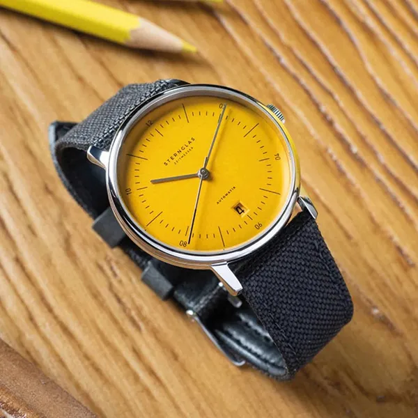 Đồng Hồ Nam Sternglas Naos Automatic Edition Yellow S02-NAY23-NY01 Màu Đen - Vàng - Đồng hồ - Vua Hàng Hiệu