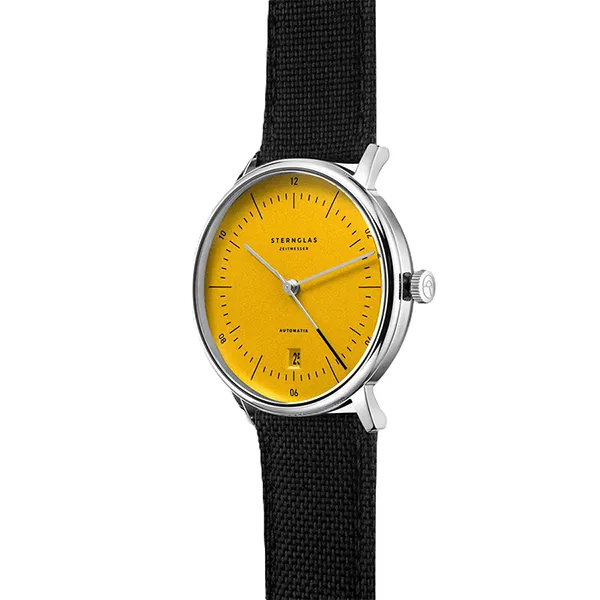 Đồng Hồ Nam Sternglas Naos Automatic Edition Yellow S02-NAY23-NY01 Màu Đen - Vàng - Đồng hồ - Vua Hàng Hiệu