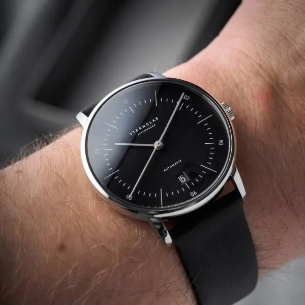 Đồng Hồ Nam Sternglas Naos Automatik Black S02-NA03-PR07 Màu Đen
