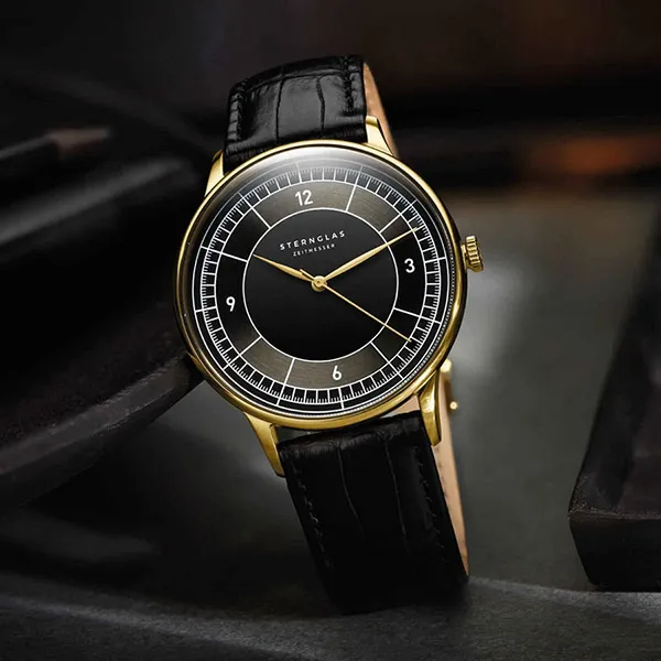 Đồng Hồ Nam Sternglas Sedius S01-SD04-HE03 - 40mm Màu Đen Vàng