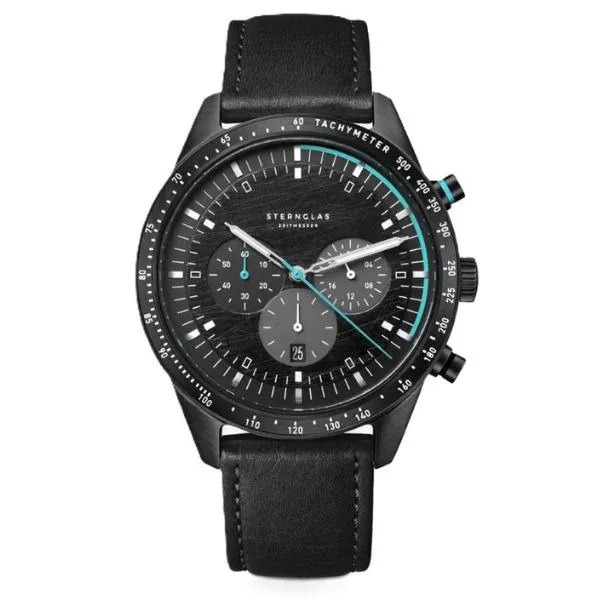 Đồng Hồ Nam Sternglas Tachymeter Edition Meteor S01-TYM05-MO08 Màu Đen