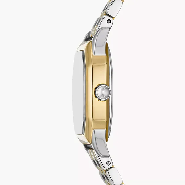 Đồng Hồ Nữ Fossil Harlow Two-Tone Stainless Steel Watch ES5362 Màu Demi (Vàng Gold- Bạc)