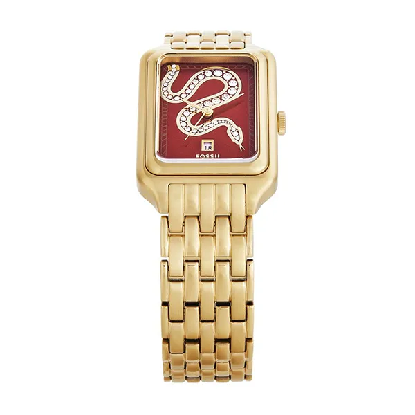 Đồng Hồ Nữ Fossil Raquel Gold Tone Analogue Watch ES5379 Màu Vàng Gold - Đồng hồ - Vua Hàng Hiệu