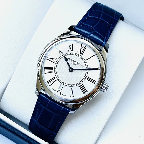 Đồng Hồ Nữ Frederique Constant Classics Ladies Watch FC-220MS3B6 Màu Xanh Phối Bạc - Đồng hồ - Vua Hàng Hiệu