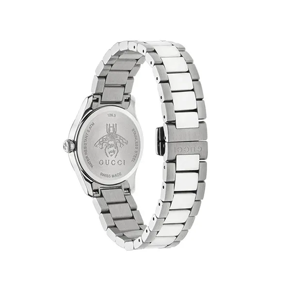 Đồng Hồ Nữ Gucci G-Timeless YA1265024 Màu Đen Bạc