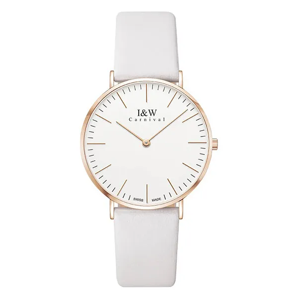 Đồng Hồ Nữ I&W Carnival Watch IW3002AL-DD (IW3002AL2) Màu Xám Trắng