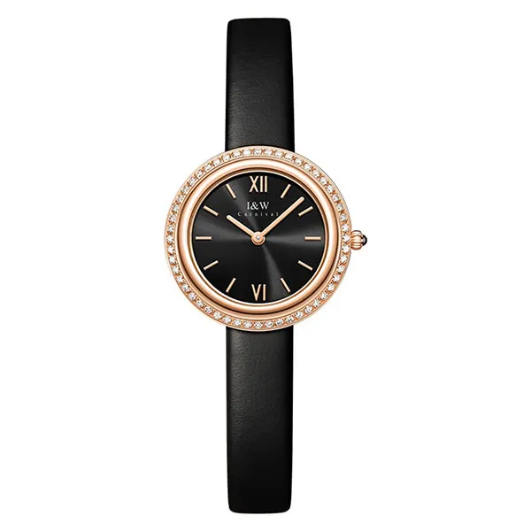 Đồng Hồ Nữ I&W Carnival Watch IW3007L-DD (IW3007L5) Màu Đen