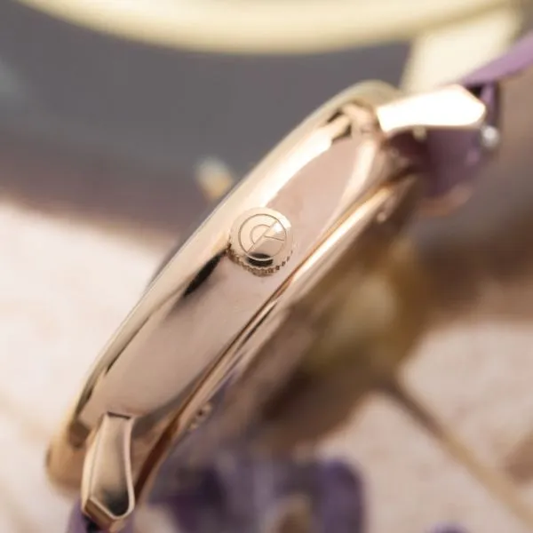 Đồng Hồ Nữ Sternglas Naos XS Edition Flora Lavender S01-NDF28-KL15 Màu Tím