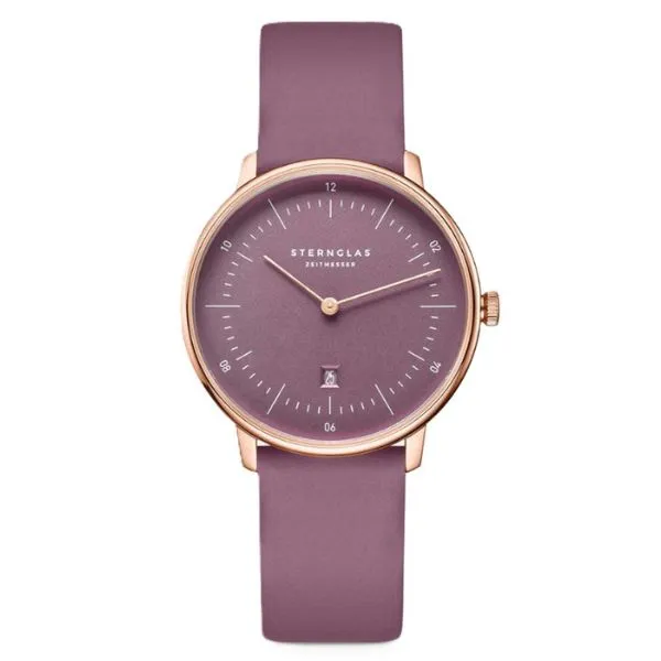 Đồng Hồ Nữ Sternglas Naos XS Edition Flora Lavender S01-NDF28-KL15 Màu Tím