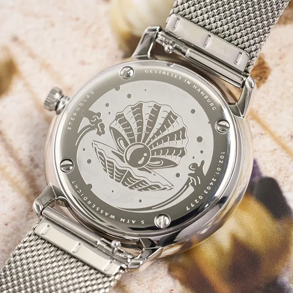 Đồng Hồ Nữ Sternglas Naos XS Edition Mother Of Pearl S01-NDP01-MI01 33mm Màu Bạc - Đồng hồ - Vua Hàng Hiệu