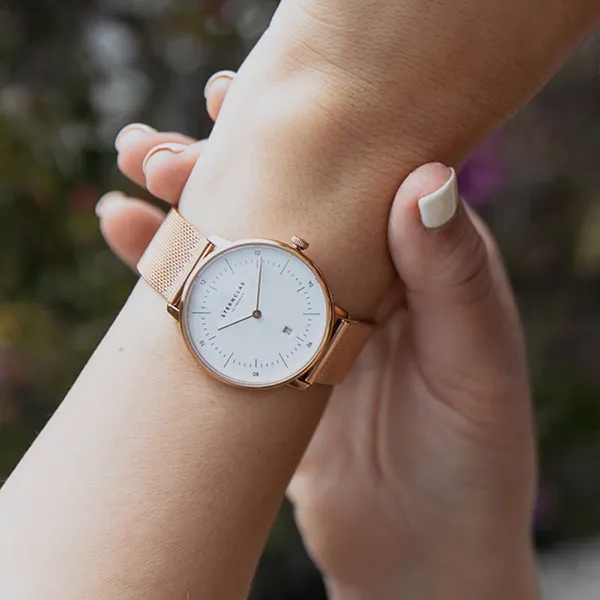 Đồng Hồ Nữ Sternglas Naos XS Rosegold S01-ND13-MI09 33mm Màu Vàng Hồng