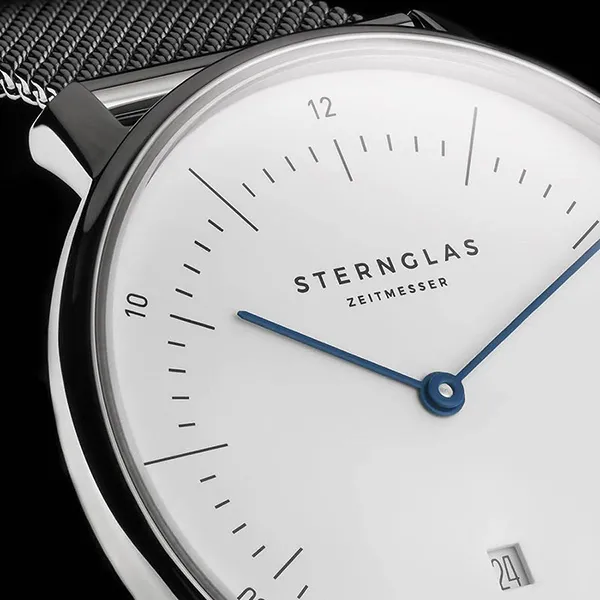 Đồng Hồ Nữ Sternglas Naos XS Silver S01-ND01-MI01 33mm Màu Bạc - Đồng hồ - Vua Hàng Hiệu
