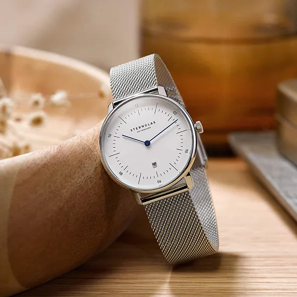 Đồng Hồ Nữ Sternglas Naos XS Silver S01-ND01-MI01 33mm Màu Bạc - Đồng hồ - Vua Hàng Hiệu