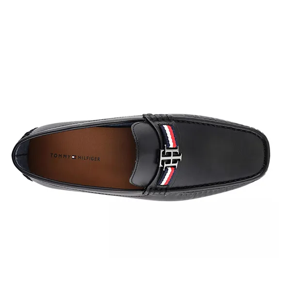Giày Lười Nam Tommy Hilfiger Atino Driving Style Loafer ATINO - BLK Màu Đen Size 9.5
