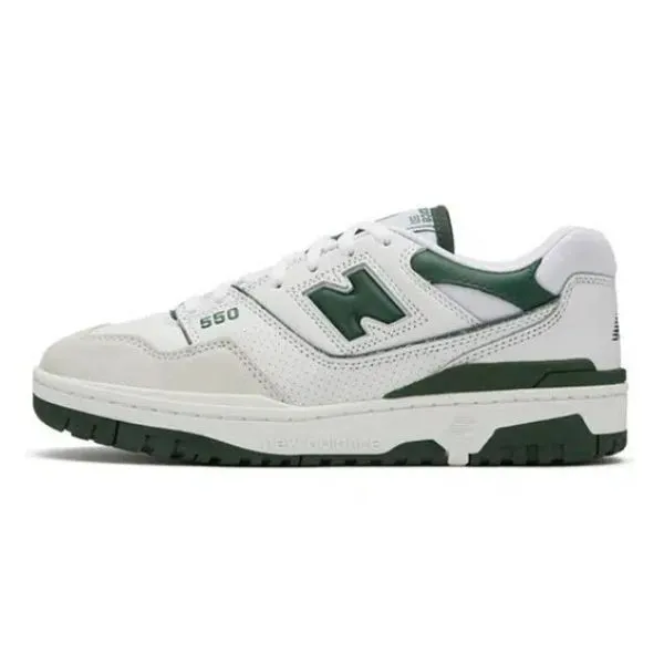 Giày Pickleball New Balance 550 White Green BB550WT1 Màu Trắng Phối Xanh Green Size 40.5 - Pickleball - Vua Hàng Hiệu